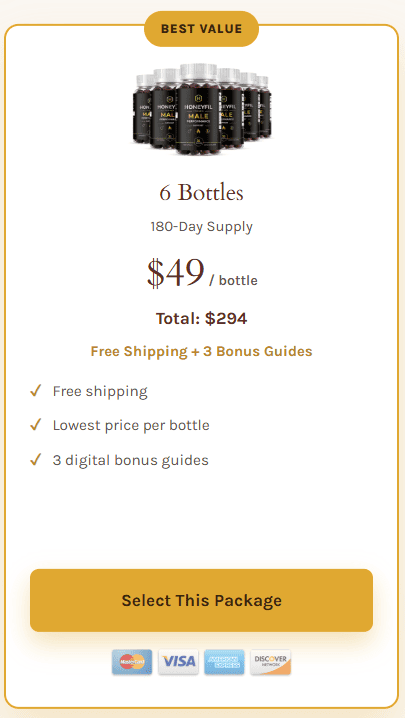 honeyfil 6 bottles price